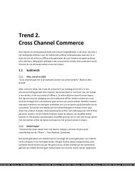 Trend 2. Cross Channel Commerce - CBW-Mitex
