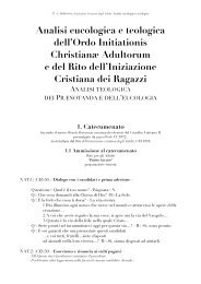 Analisi eucologica e teologica dell'Ordo ... - Home Page FTTR