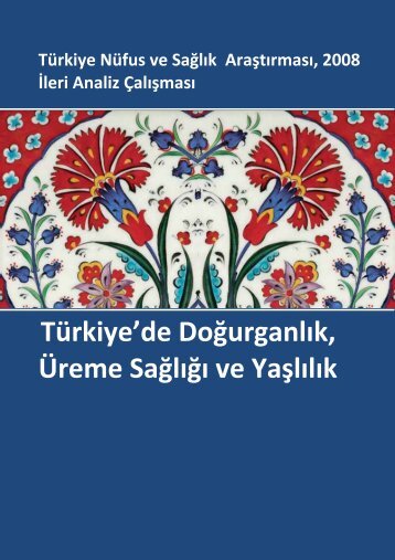 Türkiye'de Doğurganlık, Üreme Sağlığı ve Yaşlılık - Hacettepe ...