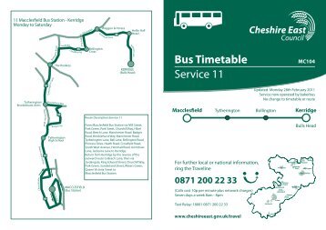 bakerbus service 11 bus timetable - Hollin Hall Hotel