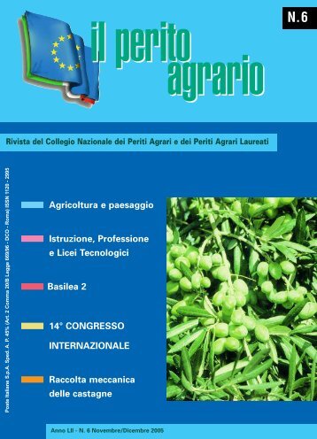 Leggi il pdf - Collegio Nazionale dei Periti Agrari » e dei Periti Agrari ...