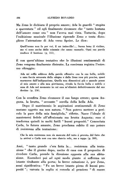 Ideale e reale nella Coscienza di Zeno Author(s): Alfredo Bonadeo ...