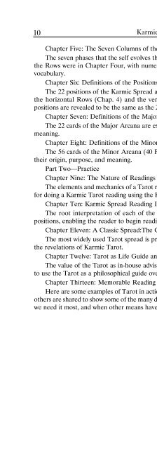 Karmic Tarot: A Profound System for Finding and ... - myteacup