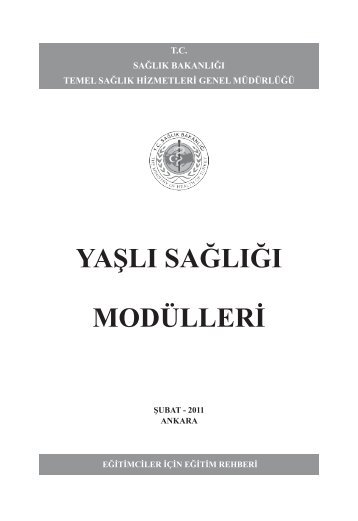 yaşlı sağlığı modülleri - Sağlık Bakanlığı