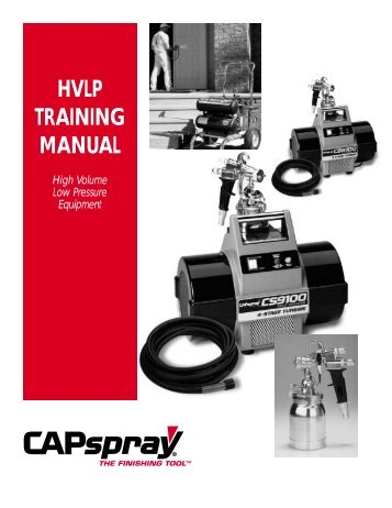 Wagner HVLP Training Manual - Spray Tech Systems Inc.