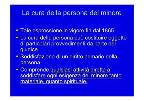 La Tutela : Il tutore provvisorio