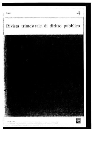 L'esternalizzazione delle funzioni di ordine: il caso - Esternalizzazioni