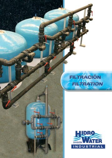 CATÁLOGO FILTRACIÓN INDUSTRIAL - Hidro Water