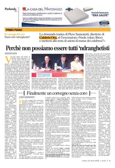 Scarica il pdf - La Riviera