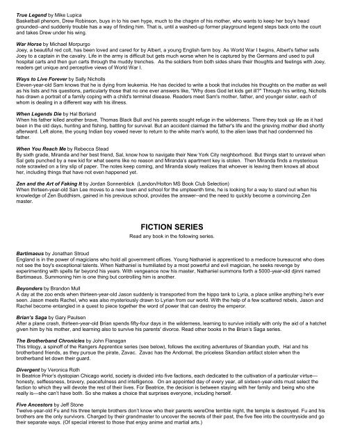 Rising Form I and II Students - Landon School