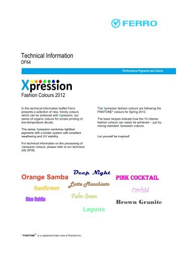 Xpression Fashion Colors - Ferro