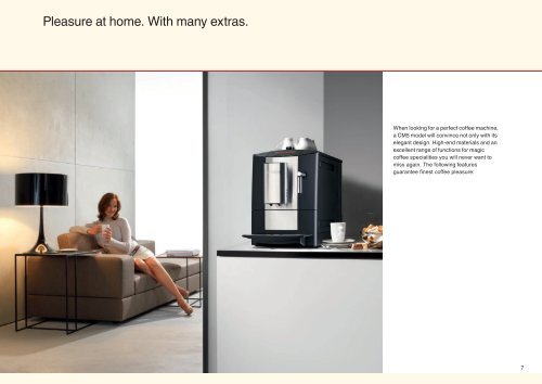 Miele's CM 5 freestanding coffee systems