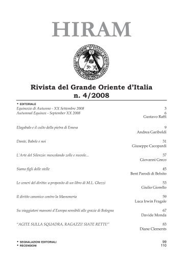 Scarica il PDF - Grande Oriente d'Italia