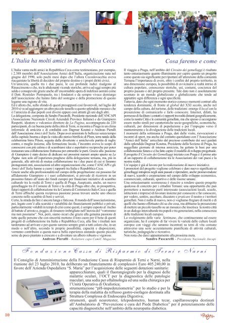 4 SETT LA PAGINA SETTEMBRE 2010:progetto La Pagina futura.qxd