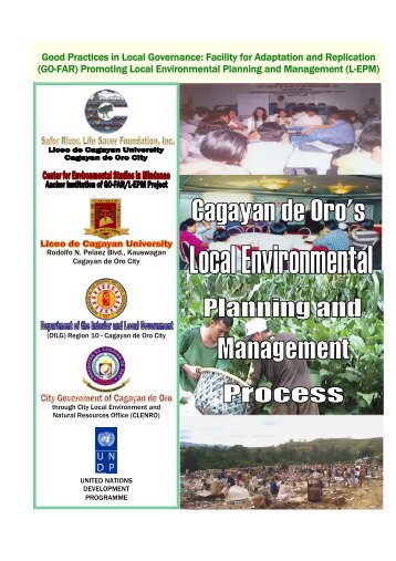 Full report of Cagayan de Oro City L-EPM Project (PDF 1.07MB)
