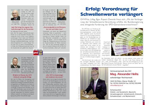 Download - SPÖ Gemeindevertreterverband NÖ