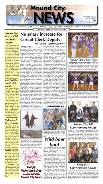 Wild boar hunt - Mound City News