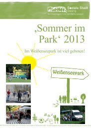 Sommer im Park 2013 - Stadtteilladen Giesing