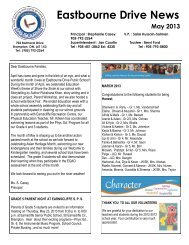 May 2013 Newsletter - Brookmede Public School - Peel District ...