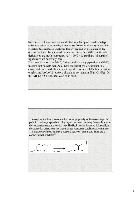 Historical Perspective of the Heck Reaction