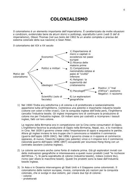 Imperialismo e colonialismo (seconda versione)™ (PDF)