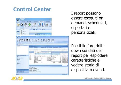 Download slide presentate durante il roadshow - Achab