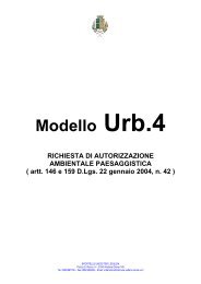 Modello Urb.4 - Comune di Vedano Olona