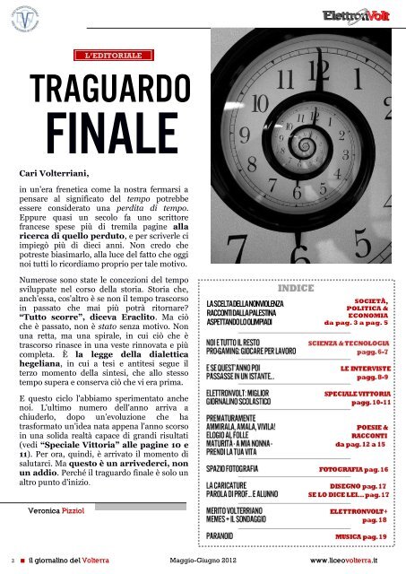 Giornalino ElettronVolt n. 6 (Giugno 2012) - Liceo Scientifico Statale ...