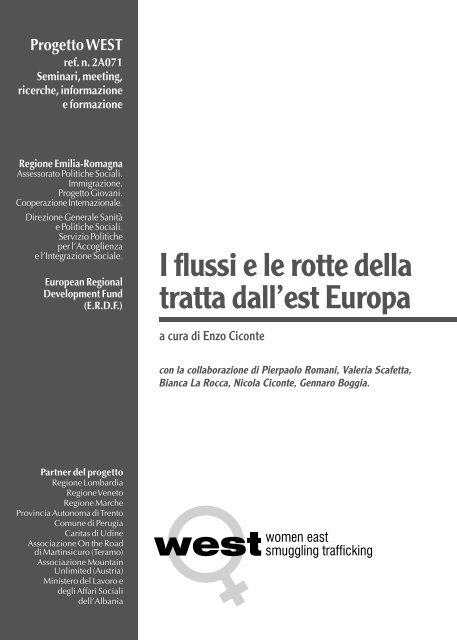 I flussi e le rotte della tratta dall'est Europa - ER Sociale - Regione ...