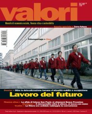 Lavoro del futuro - Valori