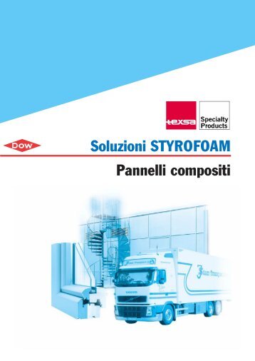 Soluzioni STYROFOAM Pannelli compositi - Texsa