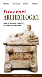 TINERARI ARCHEOLOGICI - Comune di Perugia