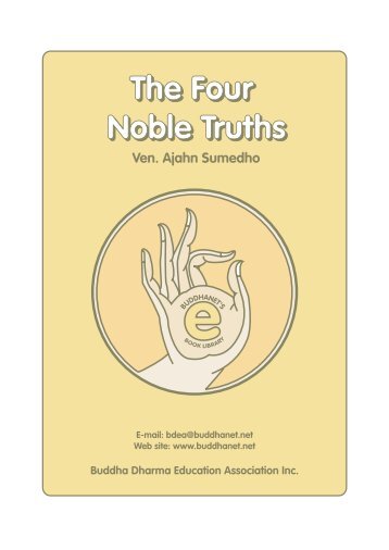 Ven. Ajahn Sumedho. - The Four Noble Truths.pdf