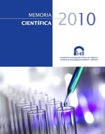 Memoria Científica INCLIVA 2010 - Instituto de Investigación ...