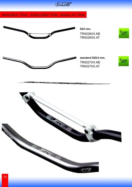 catalogo generale trial 2012 - omf special parts