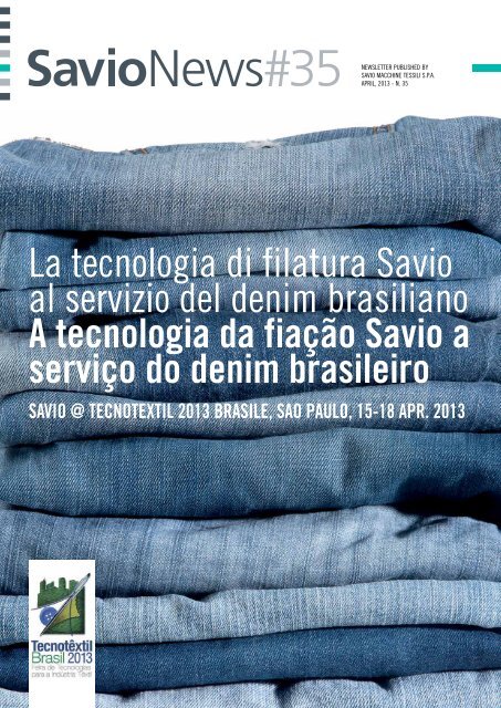 La tecnologia di filatura Savio al servizio del denim brasiliano A ...