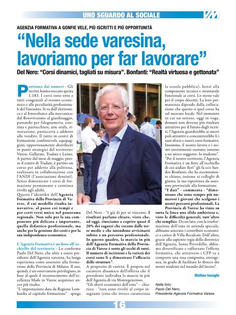 Scarica la rivista in formato PDF - Varese Mese