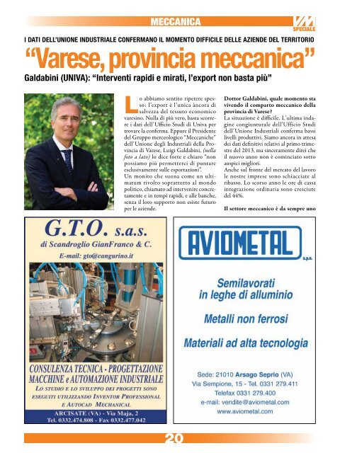 Scarica la rivista in formato PDF - Varese Mese