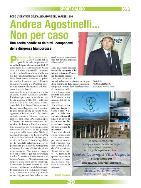 Scarica la rivista in formato PDF - Varese Mese