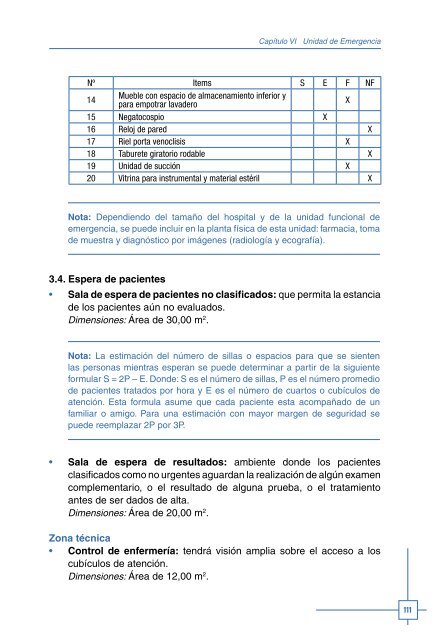 Programa Médico Arquitectónico para el Diseño de Hospitales Seguros