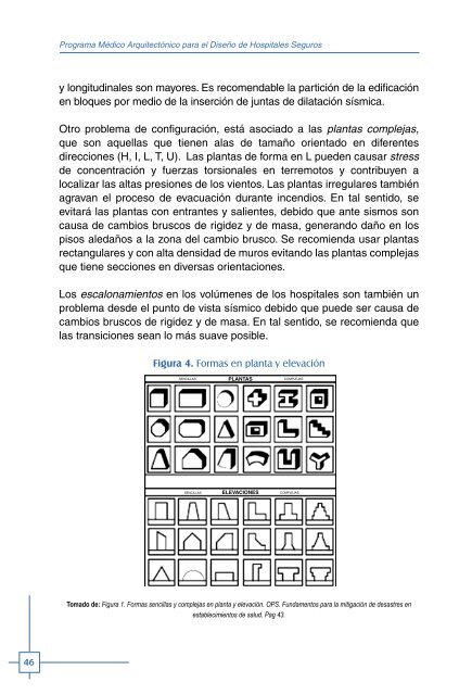 Programa Médico Arquitectónico para el Diseño de Hospitales Seguros