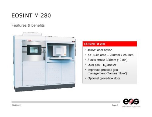 The Global Leader in Laser-Sintering Systems