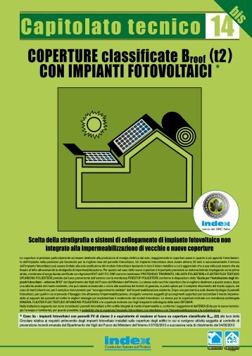 CON IMPIANTI FOTOVOLTAICI - Edilportale