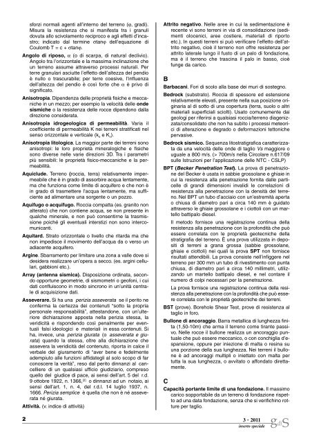 Gds_3 Anno 2011 - Ordine Regionale dei Geologi di Sicilia