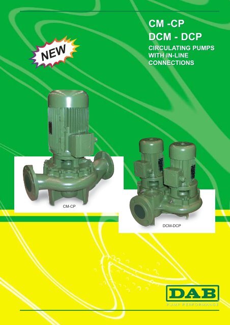 CM -CP DCM - DCP CM -CP DCM - DCP - MARCO PUMPS