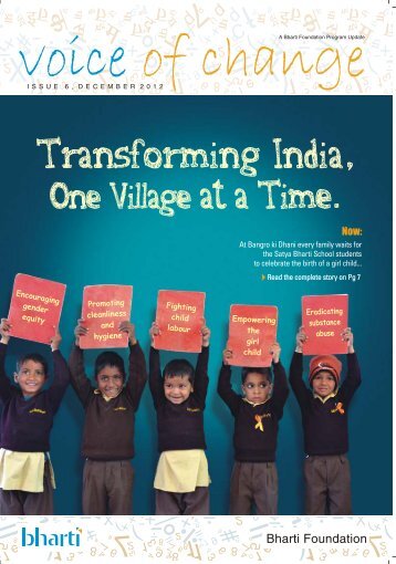 MJ4475_Voice of Change (Issue_6)_Feb 22'13 ... - Bharti Foundation