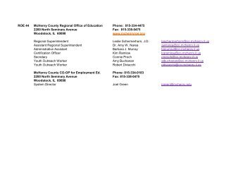 School Directory 2012-2013.pdf - McHenry County