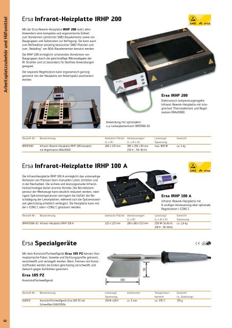 ERSA Lötgerätekatalog - Grothusen