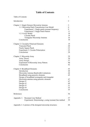 Design of Microstrip Patch Antennas Using FR4 Substrate