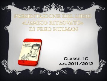 RECENSIONE DEL LIBRO “L'AMICO RITROVATO” FRED ... - E. Masi